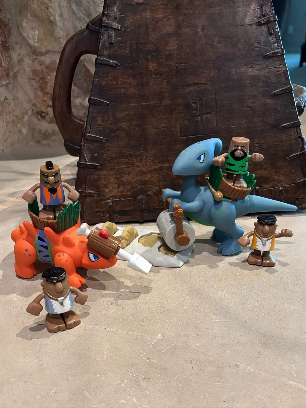 Little Tikes B.C. Builders Parasaurolophus and Stegosaurs Dinosaurs Playset